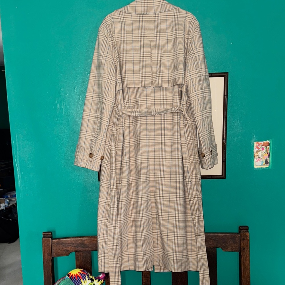 ☔️🌦️🧥🌸Bagatelle Houndstooth Plaid Coat - Picture 14 of 14